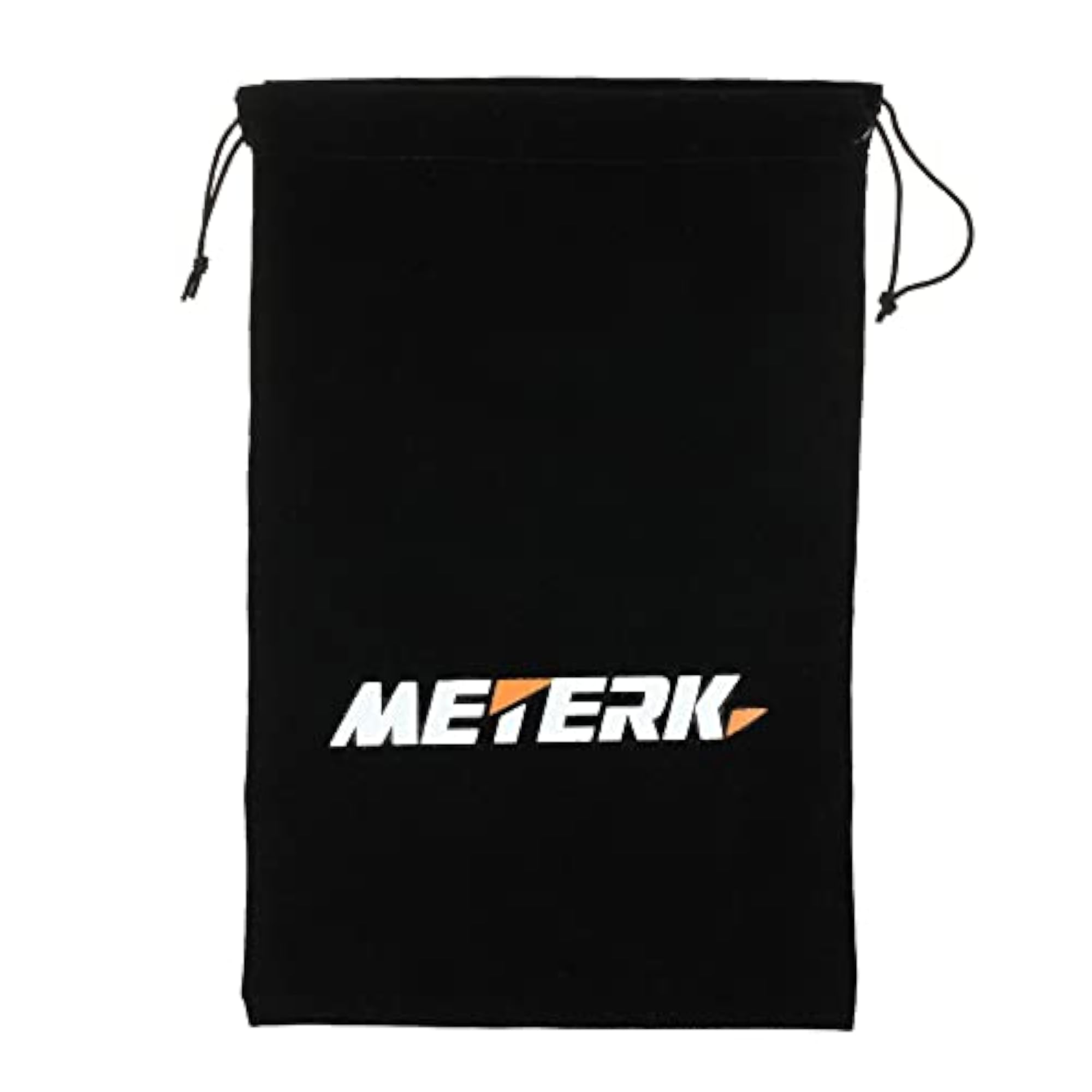 Black Drawstring Flocked Protection Bag Pouch
